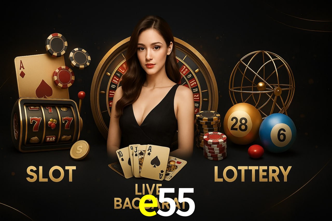 e55: Jogos de Caça-Níqueis-Altas Recompensas, Roleta-Velocidade, Blackjack-Desafios Máximos